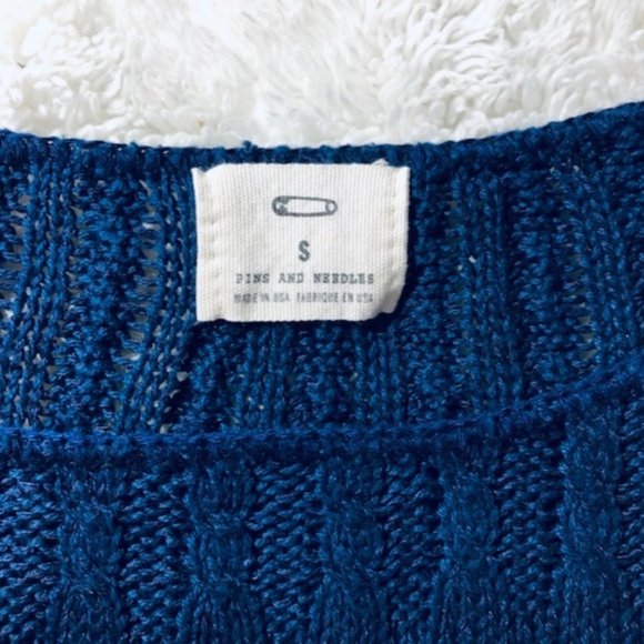Pins and Needles Long Sleeve Knit Top Sweater - Picture 7 of 7